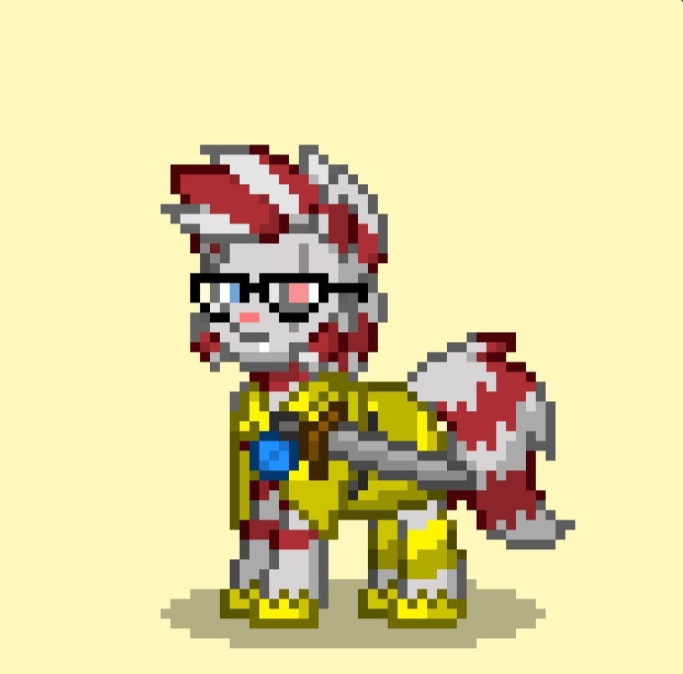 GuardPathwalker's tweet photo. Greetings every creature of equestria and beyond. If you have any questions about me. Or my duties as royal guard. Please do ask below. https://t.co/xro3Auqjs0