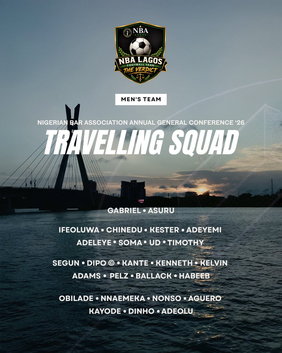 NBALagosFC's tweet photo. Our Men’s and Women’s travelling squads for the NBA AGC 2026 President’s Cup in Port Harcourt have been confirmed. ✈️ https://t.co/sDsNnXKrZP