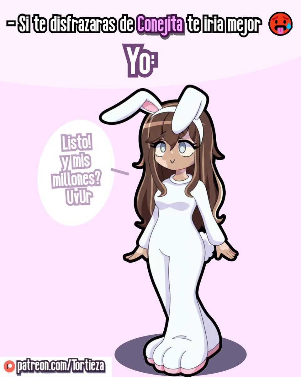 Tortieza's tweet photo. ¡Estaré en la cima del éxito, porque brinco, brinco, brinco... y allá voy yo! 🐇💖🌸🌸🌸 https://t.co/2hoZtYzu4K
