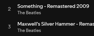 rosespeedway's tweet photo. fui ouvir o abbey road inteiro depois de muito tempo e eu literalmente chorei de rir quando começou maxwell's silver hammer no final de something porque tinha me esquecido que uma das músicas mais bonitas que o george fez é seguida por um surto psicótico do paul mccartney https://t.co/1DuePWZjIk