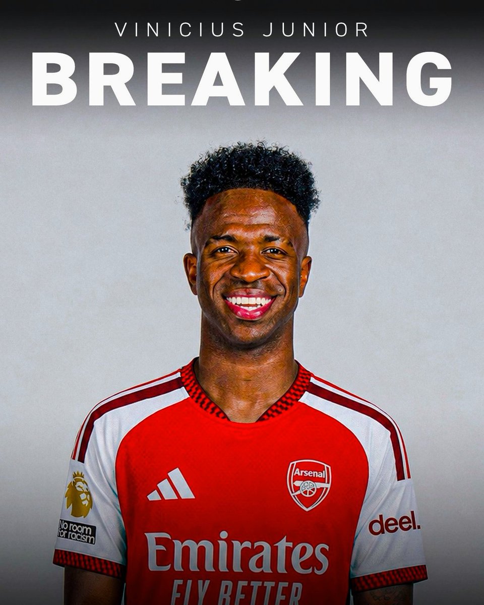 Afcbeast10's tweet photo. 🚨 BREAKING: Real Madrid have submitted an improved contract proposal to Vinícius Júnior following fresh talks.

The Brazilian appreciates the club's renewed effort and the willingness shown to keep him at the Santiago Bernabéu.

Despite the improved offer, I'm told it still does not match the financial package currently on the table from Arsenal.

No final decision has been made at this stage. The meeting is understood to have been positive, with Vinícius leaving encouraged as he now weighs up his future.

⏳🇧🇷 #RealMadrid #Arsenal #ViniJr