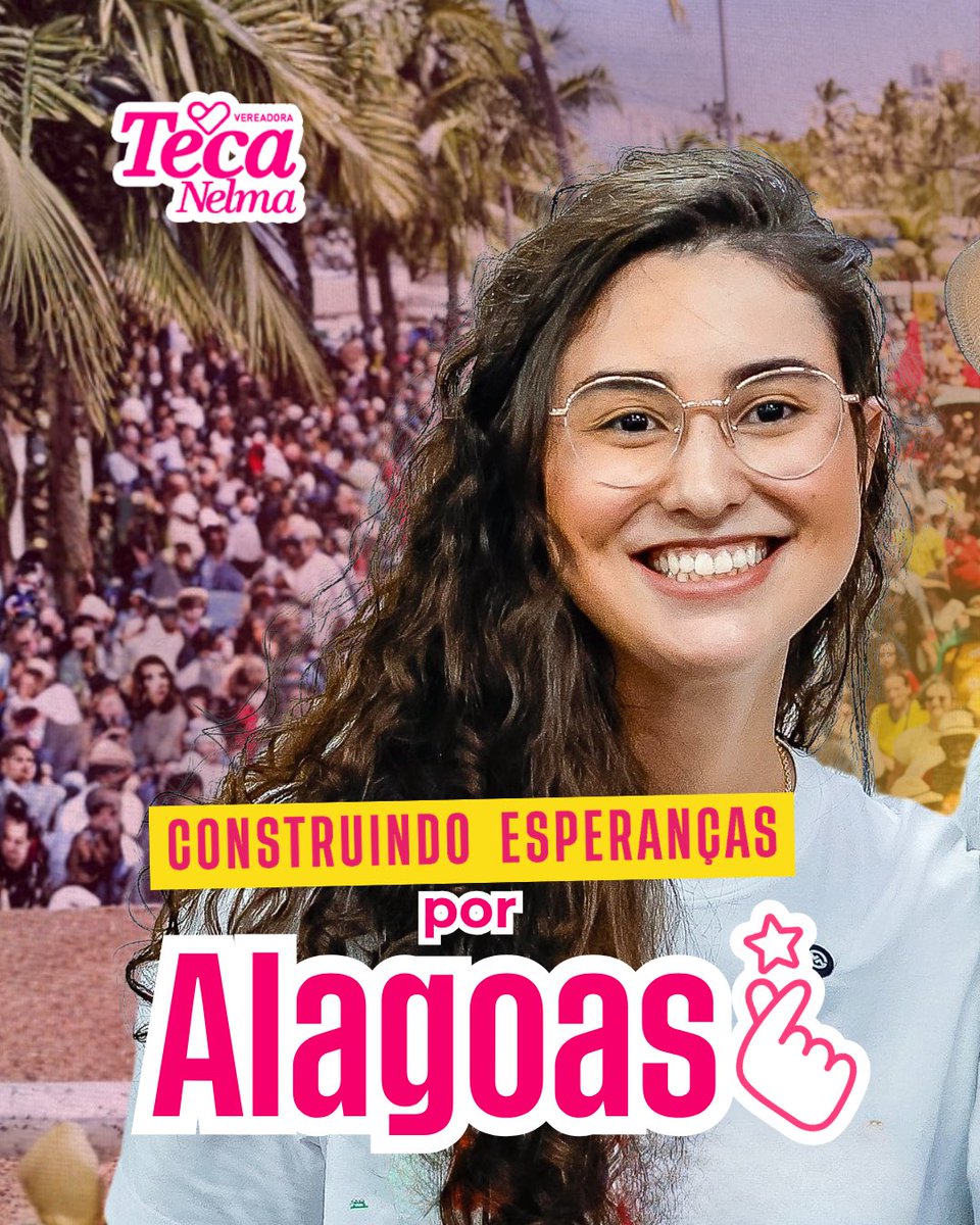 TecaNelma's tweet photo. Teca é Lula. Lula é Teca. 💖

Dois projetos que acreditam na democracia, na justiça social e em um país que não deixa ninguém para trás. Juntos, construimos esperanças por Alagoas e pelo Brasil 🫰🏻 https://t.co/pfaN6DnxNg