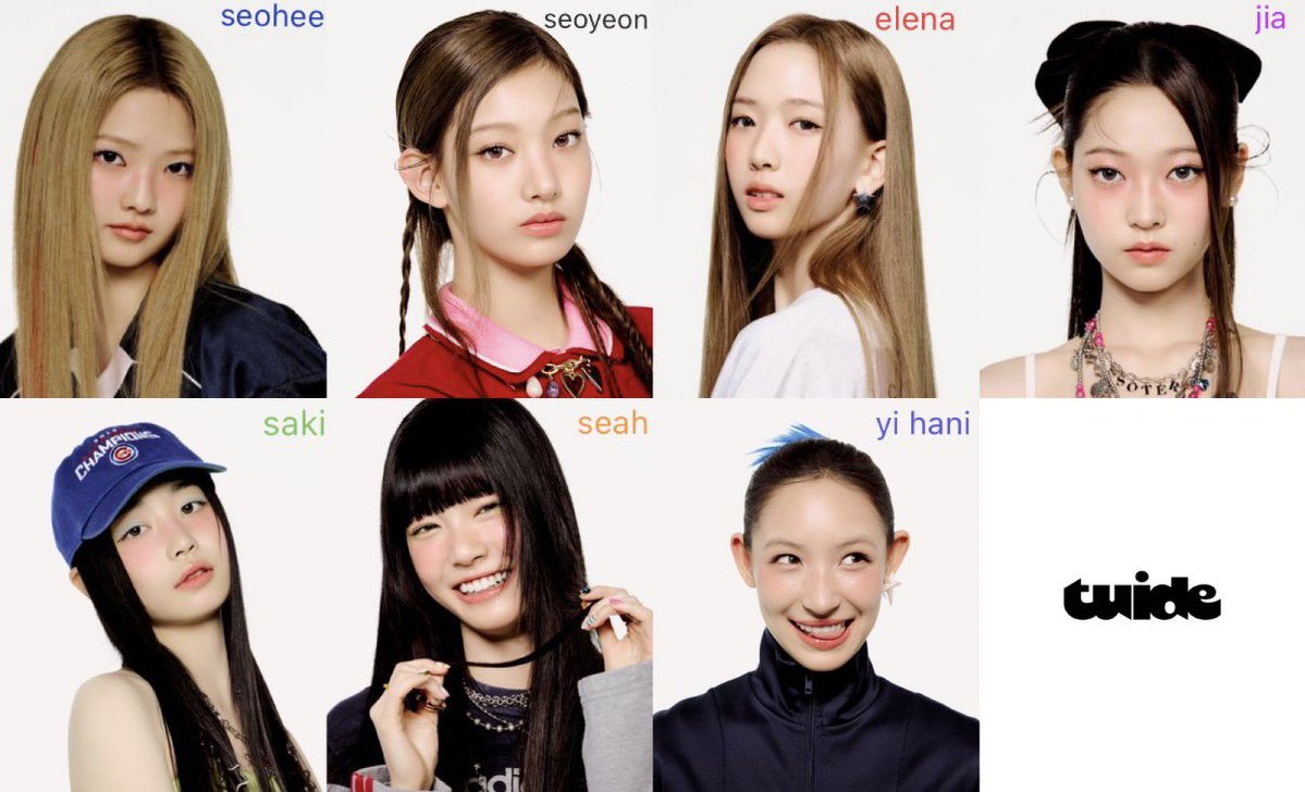 tuideimnida's tweet photo. ALL OF TUIDE BIRTHDAYS 🎂

• SEOHEE 🇰🇷: 2006 October 11th
• SEOYEON 🇰🇷: 2008 March 4th
• ELENA 🇰🇷🇺🇸: 2008 April 11th
• JIA 🇰🇷: 2008 August 22nd
• SAKI 🇯🇵: 2010 October 9th
• SEAH 🇰🇷: 2011 January 4th
• YI HANI 🇰🇷🇬🇧: 2011 January 7th

#TUIDE #튜이드 https://t.co/ROikBf9Sjy