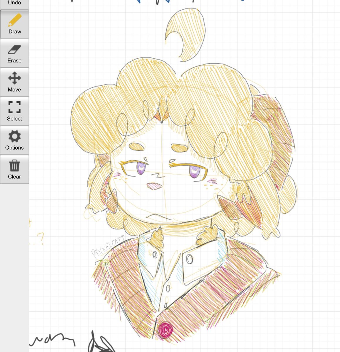 PixxelCatt's tweet photo. The whiteboard possessed me 
(cosmically altered au zedaph) https://t.co/8Ggff4Koxc