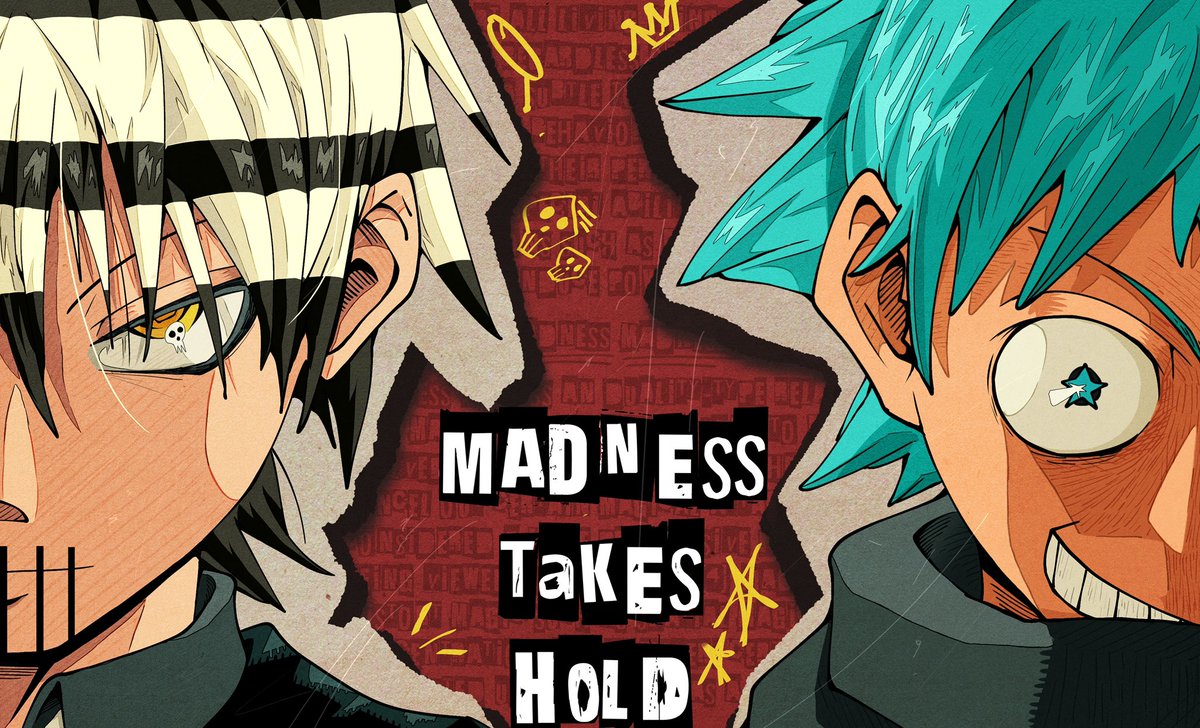 Mikkoko_'s tweet photo. Madness Takes Hold | #souleater https://t.co/treBFlYetg
