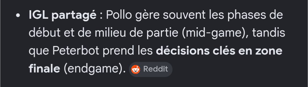 Fl1xhv's tweet photo. @HvK_lePied @Hvk_Gaspard_69 @FalconsEsport Il prend les décisions en endgame. C'est le principe d'un igl https://t.co/IaAtoQpuex