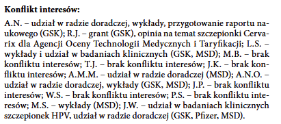 PiotrWitczak_'s tweet photo. I żebyście nie mieli wątpliwości - przymus do szczepień przeciw HPV będzie zgodny z "aktualną wiedzą medyczną"!

Wiecie dlaczego?

Bo większość ekspertów oficjalnych wytycznych w sprawie szczepień przeciw HPV otrzymuje wynagrodzenie od producentów tych preparatów, więc z pewnością towarzystwa naukowe poprą obowiązek tych szczepień!
https://t.co/Gvj1IiKLUO (wystarczy przewinąć na koniec dokumentu)

A na kogo powoła się rząd wprowadzając przymus? Na oficjalne stanowiska powyższych towarzystw naukowych

I tak to się kręci...

Być może niedługo Rzecznik Praw Pacjenta na mocy procedowanej ustawy otrzyma możliwość dyscyplinowania tej części społeczeństwa, która będzie śmiała podważać opinie rządu i ich ekspertów