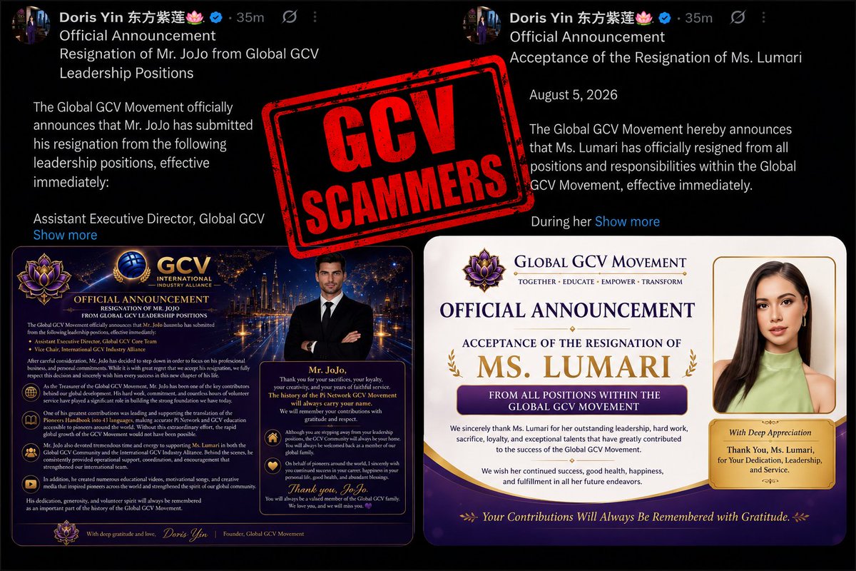 Mahidhar_Crypto's tweet photo. Today Two biggest GCV CLOWNS went underground from $PI Community 🤡

I said already all these GCV CLOWNS one by one goes to underground and slowly disappear! 🚨

Their scams will be out , so they are escaping from community 🤡

Doris clown crying in the corner 😂

#PiNetwork $PI https://t.co/vi39p3v6RP