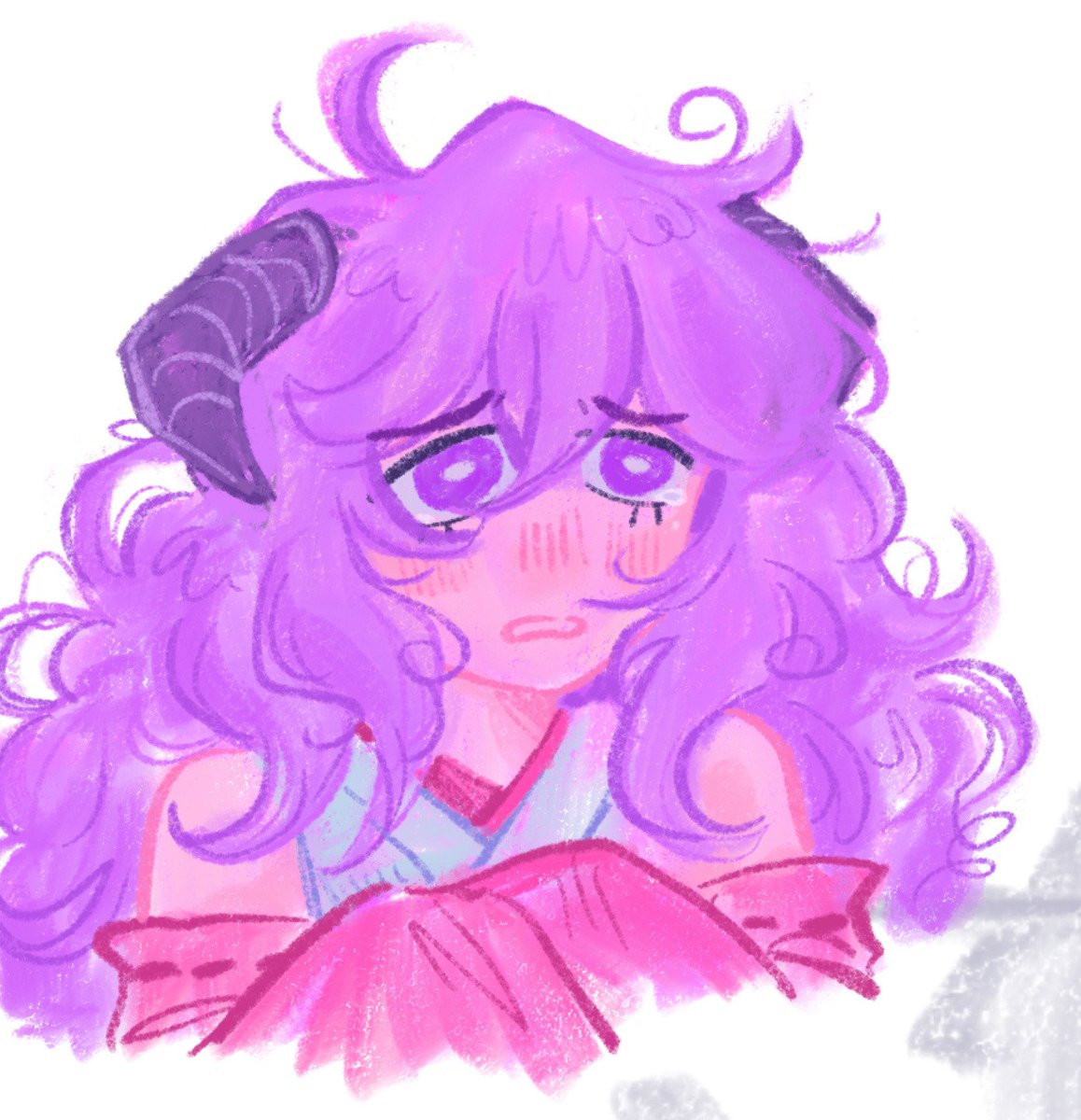 wormtrice's tweet photo. Hanyuu doodle I drew two days ago and forgot to post https://t.co/Sn2Kjn26LI