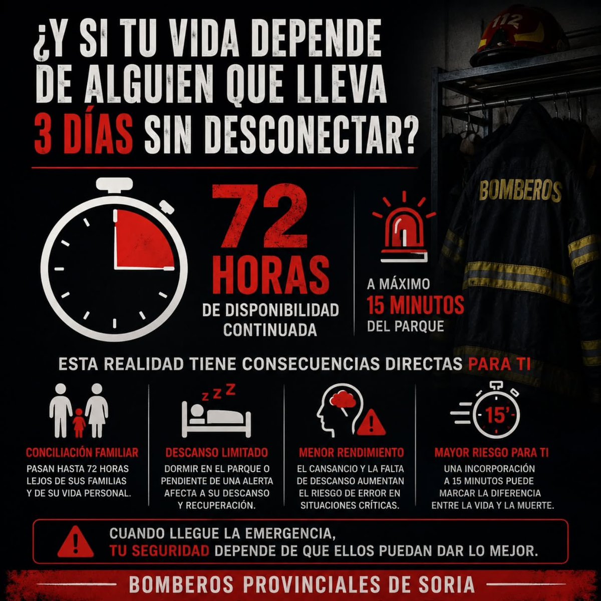 bomberos975's tweet photo. Os vamos a contar que implica para nosotros y el ciudadano de la @dipsoria estar a 15 minutos de localización en este servicio con cuatro presentaciones sencillas. 👈
@psoedipsoria @SoriaYa @VoxSoria @pp_soria https://t.co/VDqiJLcFQV