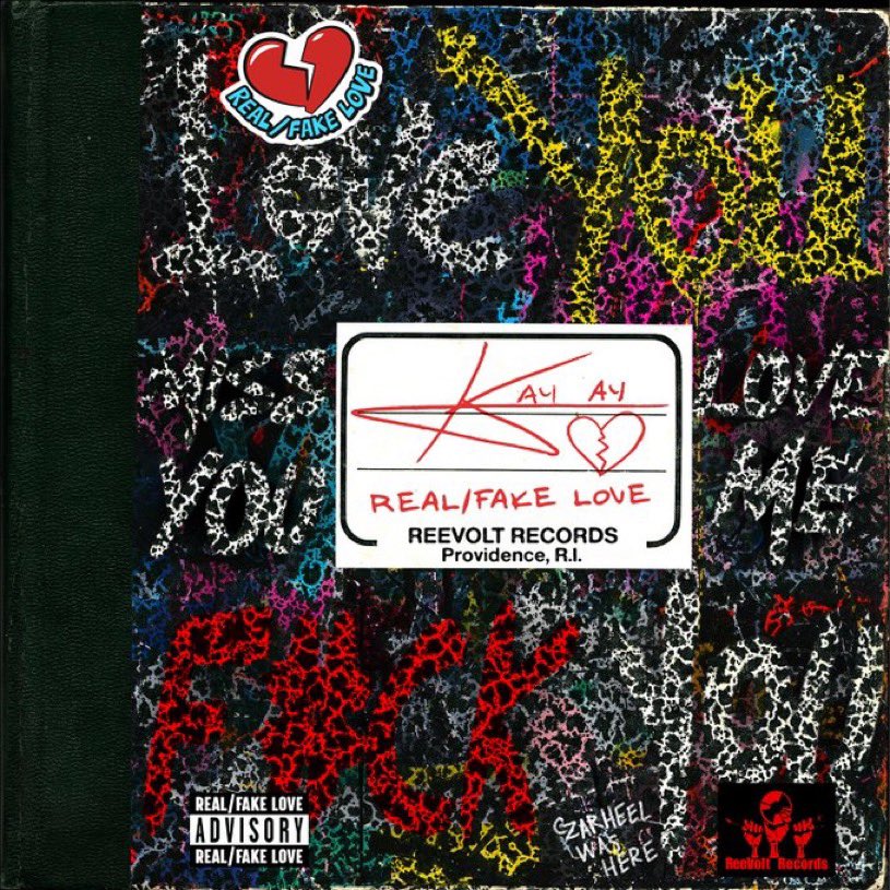 ReeVoltRecords2's tweet photo. Nothing but summer BOPS start to finish 
KAY AY - Real/Fake Love
Cover art by @Czarheel https://t.co/XD1wR3dWLu