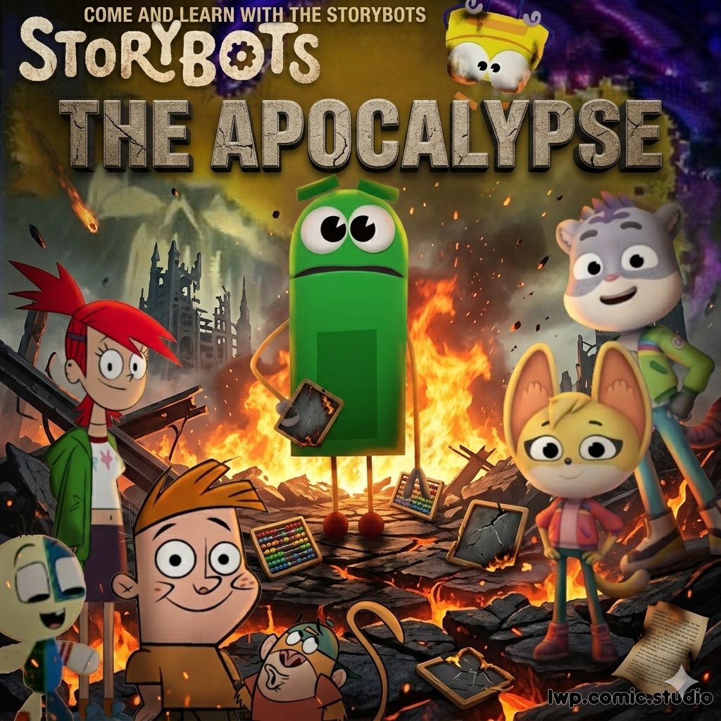 GothWillis's tweet photo. StoryBots belongs to JibJab Bros Studios and Netflix. DISCLAIMER: I do NOT own anything of the Preschoolers of the show! (Please, don't tell me a pervert after Beep unites all the cartoon, movie, video game and anime characters)! https://t.co/eOD43E4xzW