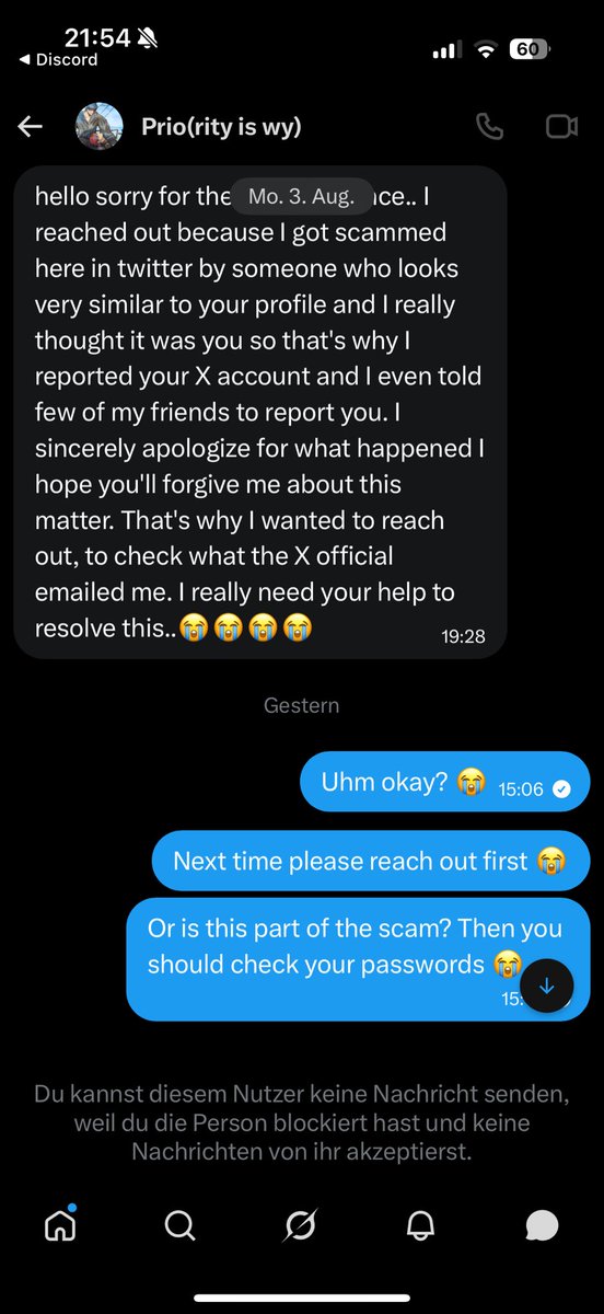_B_DEFGHIJ's tweet photo. They want you to add some discord person and that way they get access to your account!!! Please don’t fall for it!! https://t.co/paP8CopgvE