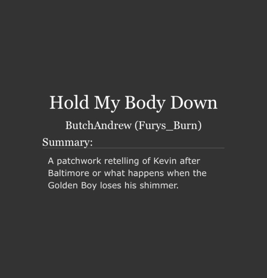 exys_queen's tweet photo. Hold My Body Down or what happens when you reinsert the golden boy back into the narrative https://t.co/EgEeAxX5Wd