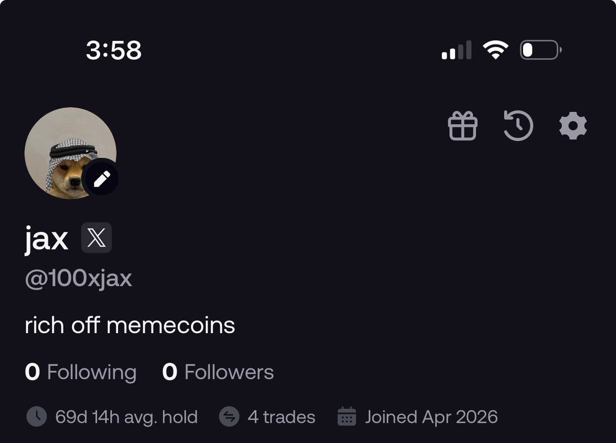 100xjax's tweet photo. My FOMO account is now public

I will be depositing $500 into it, and I will speedrun it into over $1,000,000.

Just like I did on phantom, but now on FOMO, EVERY TRADE WILL BE PUBLIC AND DOCUMENTED.

You guys will be able to see the process behind the craft..

Follow me on FOMO, lock in with me 🫡