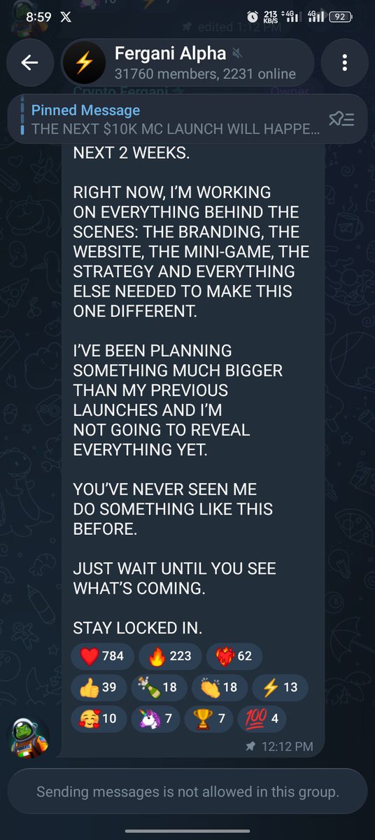 Yoro_Gamez's tweet photo. @cryptofergani CSaTaTLGA4WafcS4fqEksJeeciJvdjeVaMT6HygSiBh6

Joining this will literally be a life changer to me fergani thanks in addy🐐 https://t.co/Hxnl93A70x