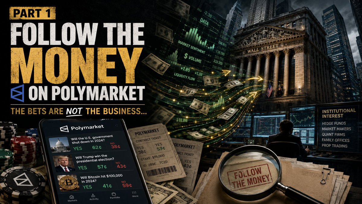 leahfiles's tweet photo. I had no idea when I started this follow the money that it would be a month long deep dive, but this may be the most fascinating one I have done thus far. 
Part 1 of my Polymarket Follow the Money is up on my substack now (link in bio).

I will post Part 2 tomorrow and Part 3 on Friday.

Hope you enjoy!