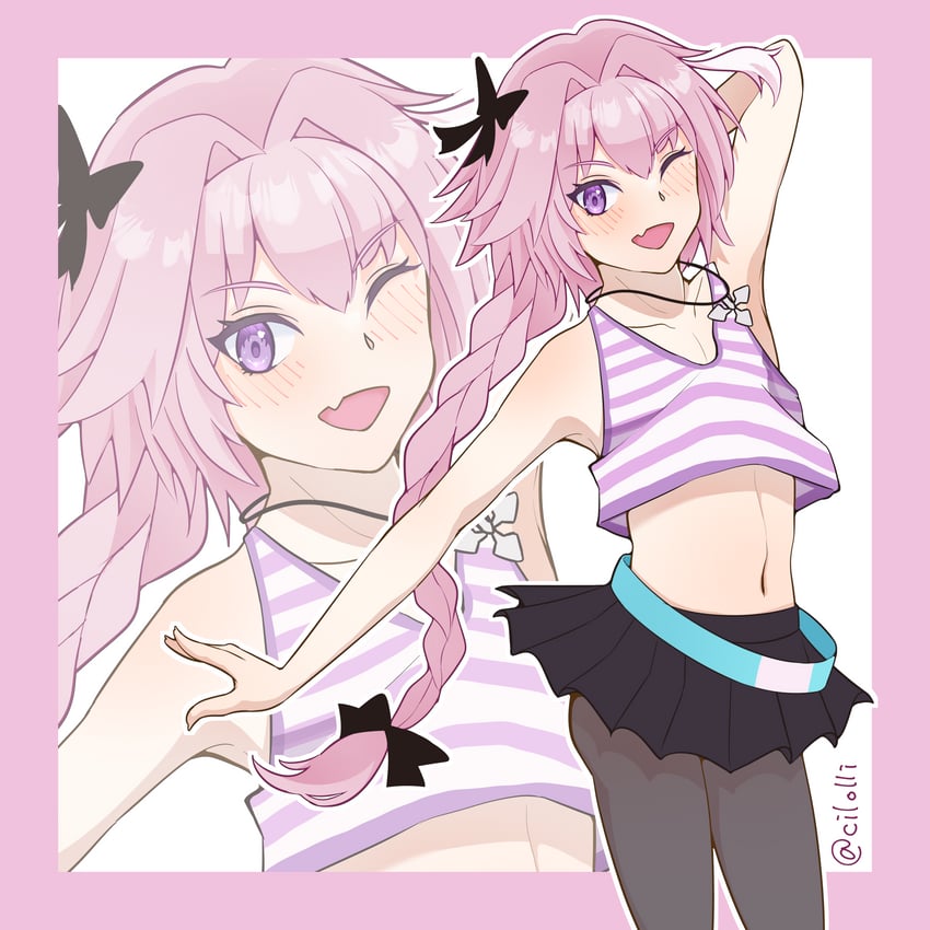 Astolfo_is_luv's tweet photo. #Astolfo #Fate #FateGO #kuro_no_raida #rider_of_black #Anime #latepost #manga #beauty #daily https://t.co/CdBmN82GnW