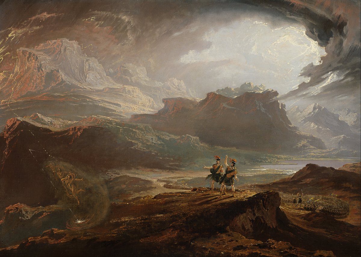 x_da_Vinci's tweet photo. John Martin - Macbeth (1820) https://t.co/6ibEqs6KqW
