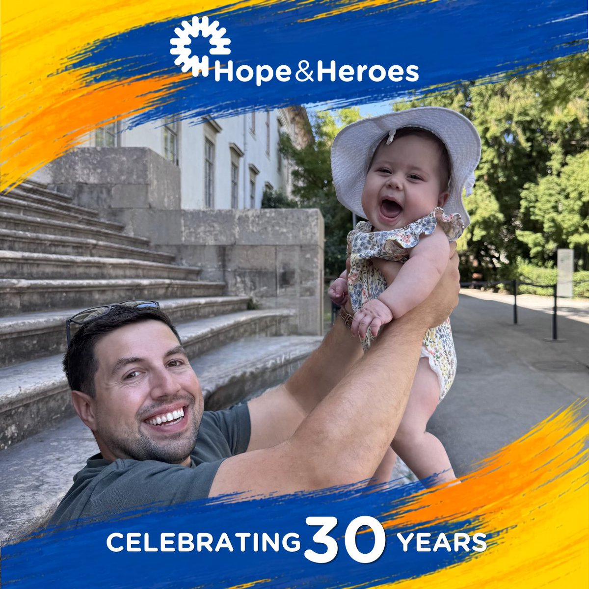 hopeheroes's tweet photo. "I focus my energy on things that make me happy and don't dwell on things out of my control."
Cody, now a father, was nine when he was diagnosed with leukemia. Read his story: https://t.co/94f5eiJgXa
#HopeAndHeroes #30YearsOfHope #ChildhoodCancerAwareness https://t.co/T6ezSQKaDn