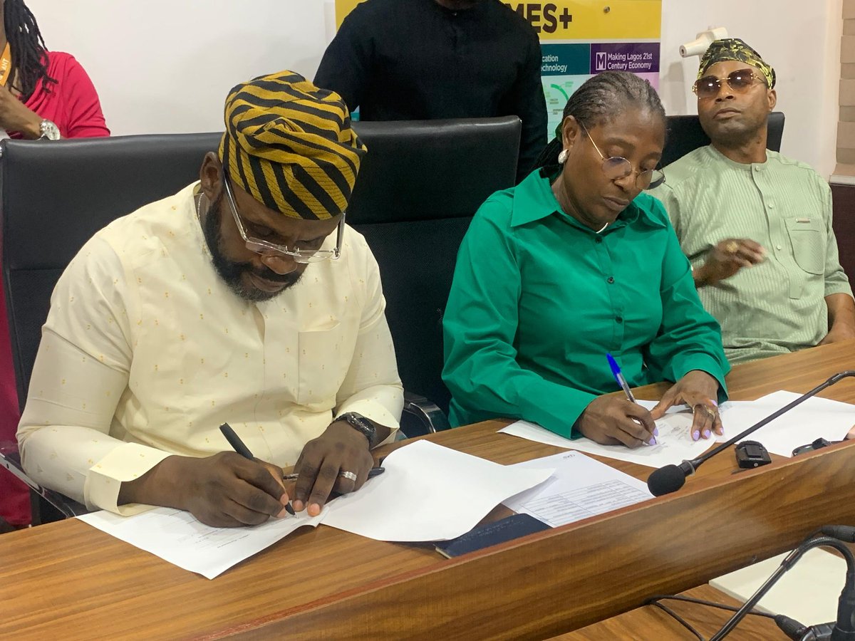 followlasg's tweet photo. LASG SIGNS AGREEMENT WITH TRANSPORT UNIONS TO START BUS INDUSTRY TRANSITION PROGRAMME

The Lagos State Ministry of Transportation (MOT), the Lagos Metropolitan Area Transport Authority (LAMATA), the leadership of the National Union of Road Transport Workers (NURTW), and the Road Transport Employers Association of Nigeria (RTEAN) have signed a Memorandum of Understanding (MoU) to officially commence the Bus Industry Transition Programme (BITP).

The Memorandum of Understanding was signed on Wednesday at a ceremony attended by key stakeholders in the transportation sector, marking a significant milestone in the State Government's efforts to modernise and improve public transportation across Lagos.

Speaking at the event, the Honourable Commissioner for Transportation, Mr. Oluwaseun Osiyemi, who was represented by the Permanent Secretary, Mr. Olawale Musa, described the Bus Industry Transition Programme as a legacy initiative designed to align both the formal and informal transport sectors. He explained that the programme would transform public commuting in Lagos through a gradual implementation process, while calling on transport unions to actively collaborate, participate in, and support the initiative.

According to him, the ultimate objective of the programme is to make daily commuting easier, safer, and more efficient for Lagosians.

Also speaking, the Managing Director of the Lagos Metropolitan Area Transport Authority (LAMATA), Engr. Abimbola Akinajo, stated that the BITP is an initiative aimed at modernising and formalising Lagos' informal public transport sector by integrating traditional transport operators into a structured and regulated transport system. She urged members of the transport unions to embrace the initiative and fully key into the programme to foster a more efficient and sustainable transportation system across the State.

In their separate remarks, the Chairman of the National Union of Road Transport Workers (NURTW), Lagos State, Alhaji Mustapha Adekunle Sego, and the Chairman of the Road Transport Employers Association of Nigeria (RTEAN), Comrade Samson Ajala Adepeju, expressed their delight at being part of the initiative.

They pledged the full support of their respective unions and assured the Lagos State Government of their commitment to ensuring the smooth implementation and success of the Bus Industry Transition Programme  (BITP).

@jidesanwoolu @drobafemihamzat @lagosMOT1 @gbenga_omo @gboyegaakosile @LanreBajulaiye @BarrBimbola @Mr_JAGs @Riddwane
#AGreaterLagosRising 
#LASG