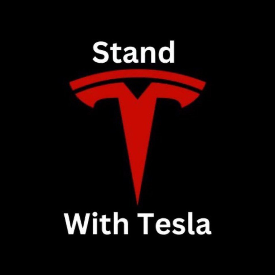 mitchell22s's tweet photo. I stand with Tesla. You❤️ https://t.co/CCzCvmnUDS