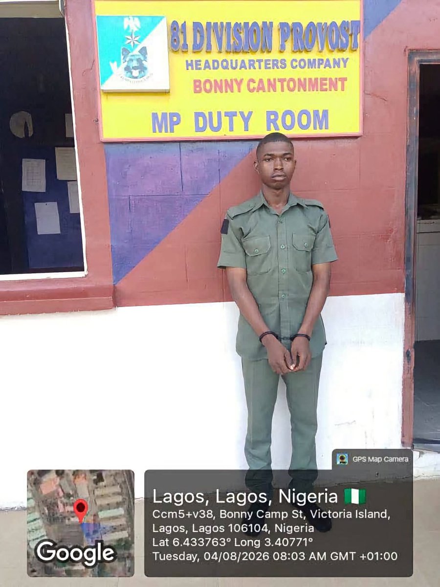 GuyMr10's tweet photo. I don know say Ivana go put this Soldier for problem, they don detain am 😭😭 https://t.co/z3t1GF3XFS