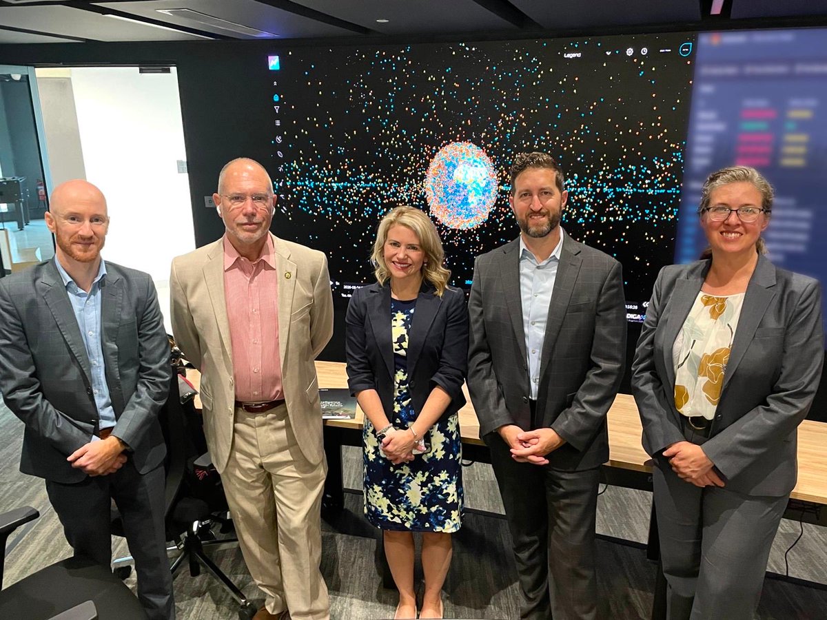 EconAtState's tweet photo. OES A/S Brooks toured @Digantarahq and Centum Electronics, underscoring the growing U.S.-India space partnership. From space situational awareness with @US_SpaceCom to electronics supporting the joint @NASA-@ISRO NISAR mission, U.S. and Indian industry are advancing secure and transparent space cooperation.