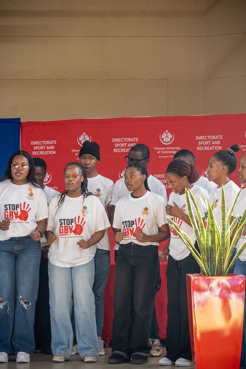Official_TUT's tweet photo. Hey TUTzens!

Day 1 of the GBVF Symposium, Resonant Voices: Artivism Against Silences, saw students gather at TUT's Ga-Rankuwa Campus to turn awareness into action through dialogue, performances and reflection. Images captured by TUT Commercial Photography students. https://t.co/XwFZaeKzHW