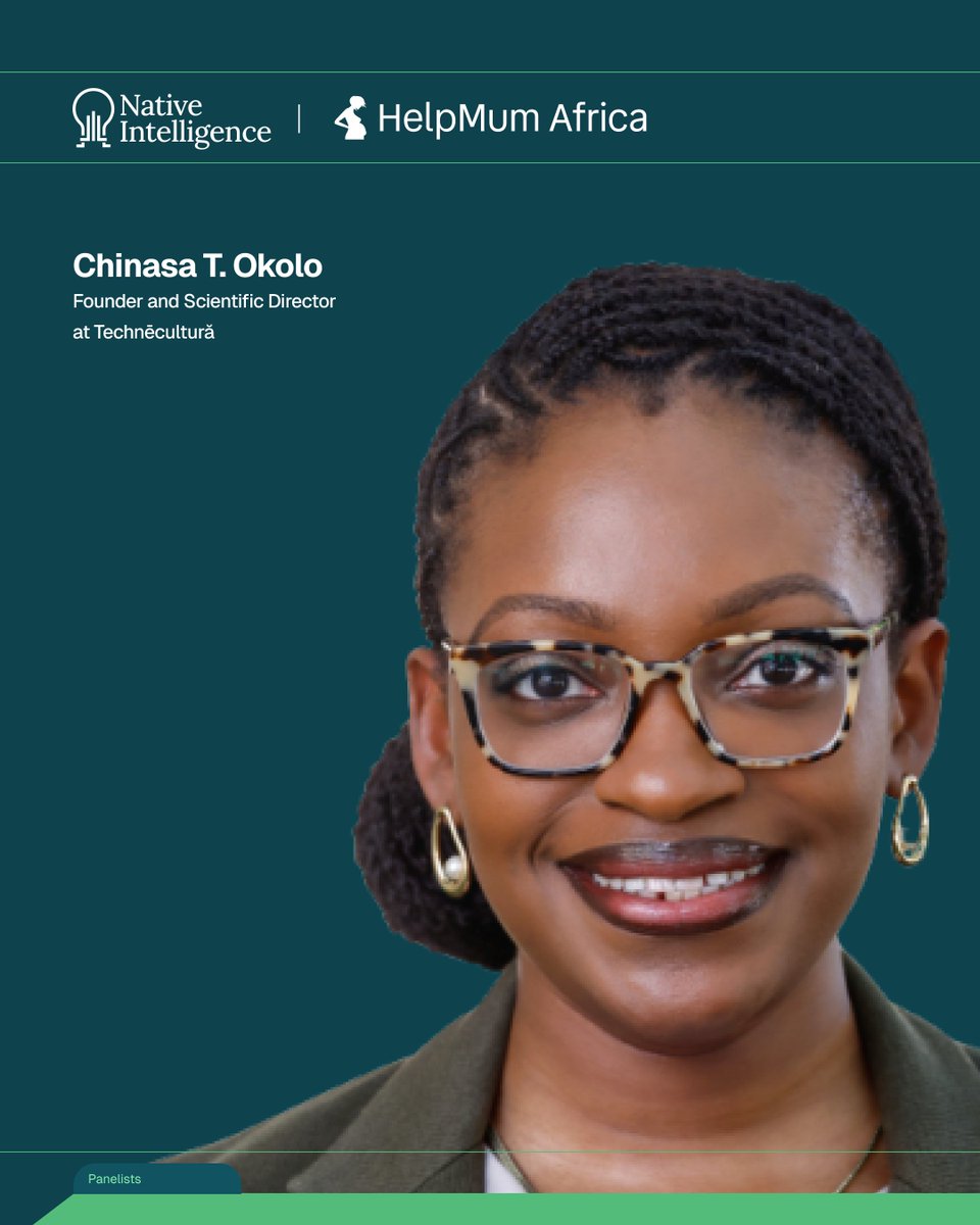 ChinasaTOkolo's tweet photo. Tomorrow, I look forward to speaking at The Eko Dialogue! My panel, “What is the African AI Moat?” will explore Africa's position in the global AI economy.

Location: Ilé Mímu
1 Adeola Odeku St, Victoria Island
Date: Thursday, August 6th
Time: 6:00 PM - 12:30 AM WAT https://t.co/oOGYOQ5mGz