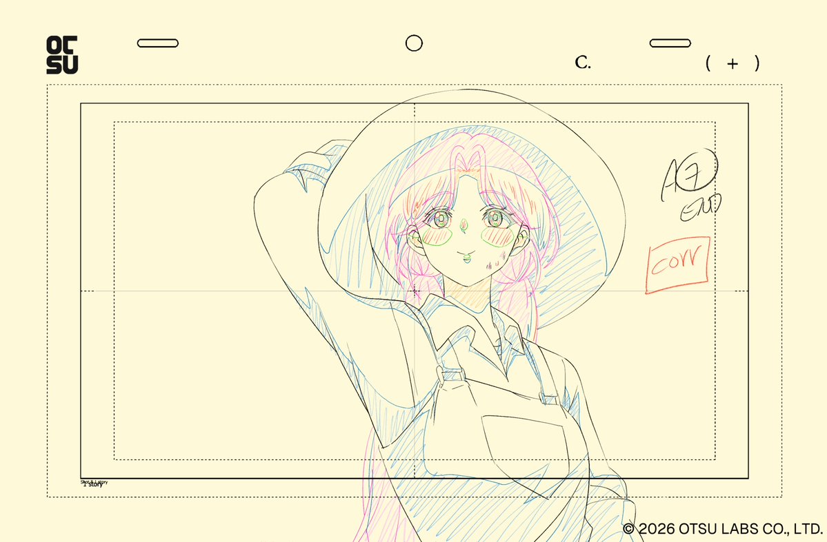 otsuanimation's tweet photo. 【作監】Sakkan drawings from Animated MV「LÀM SAO ĐỂ EM TỰA VÀO」

Sakkan is always a crucial step to make sure the character is on model at every frames. Actually some project can drop this step regarding to production choice or budget restraint, but they will lose the character consistency in return.

Btw, anyone who love to see those yellow page drawings?

Produced by Otsu Animation & @SinoStudio9425