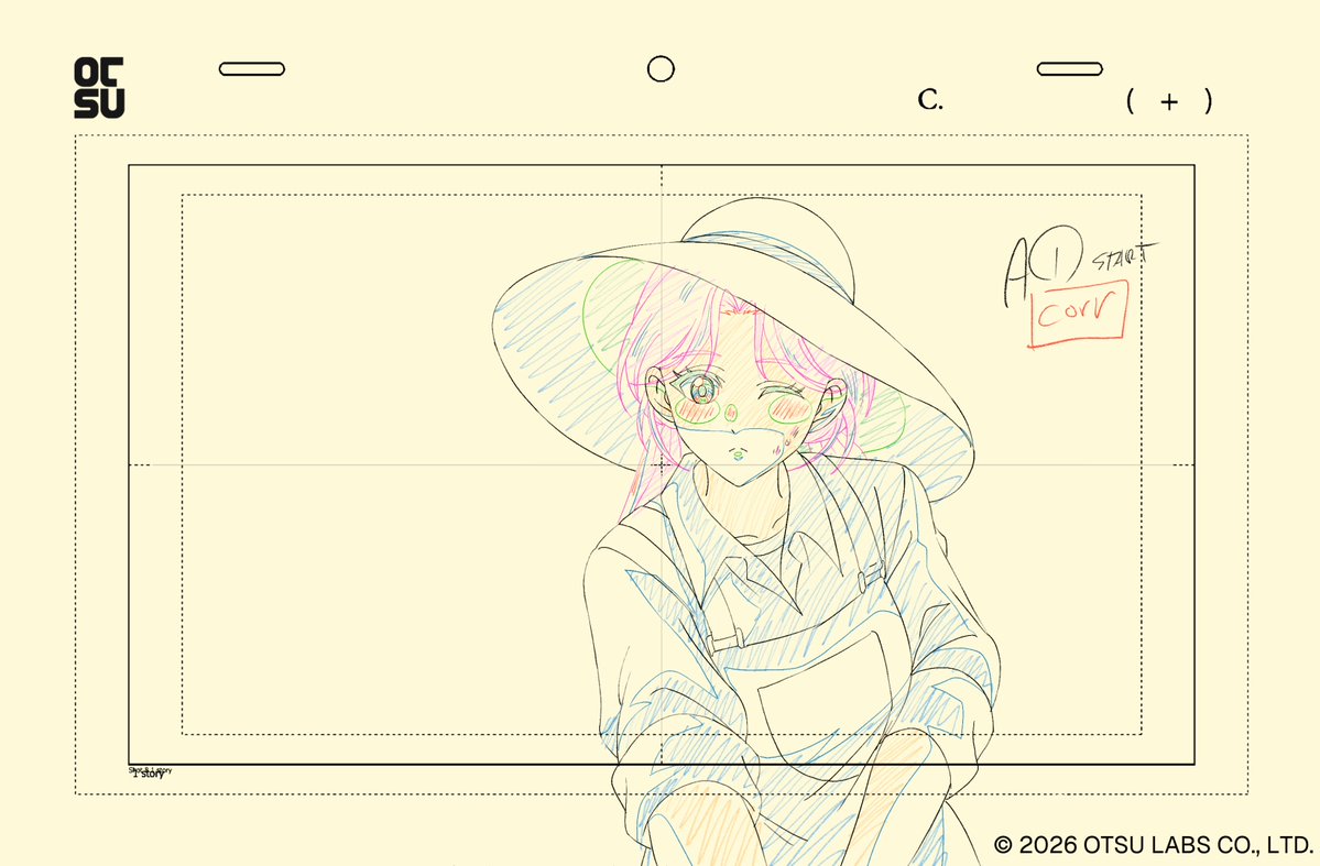 otsuanimation's tweet photo. 【作監】Sakkan drawings from Animated MV「LÀM SAO ĐỂ EM TỰA VÀO」

Sakkan is always a crucial step to make sure the character is on model at every frames. Actually some project can drop this step regarding to production choice or budget restraint, but they will lose the character consistency in return.

Btw, anyone who love to see those yellow page drawings?

Produced by Otsu Animation & @SinoStudio9425