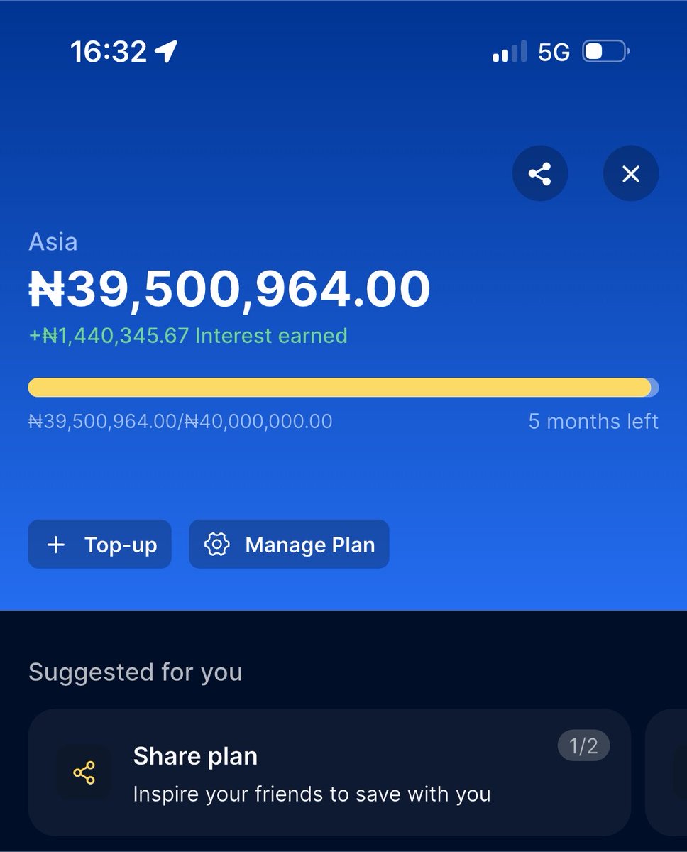 RealSuzzane's tweet photo. X brought this particular post made by @Mrbankstips to my timeline first week of November and I loved it so much… personally I love saving… after seeing this with faith I said let me try 100k from November to 2025 to Dec 2026 400 days
It wasn’t easy for me but here we are
Thanks to God, X @Mrbankstips