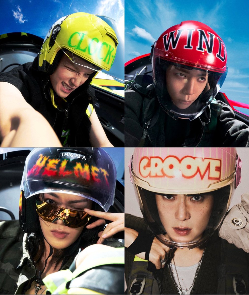IFN_Elements's tweet photo. คำที่อยู่บนหทวกก็ไม่เหมือนกันนิ่

แทยง Clock out
จอนนี่ Windy
ยูตะ Helmet
แจฮยอน Groove
แฮชาน Swip

#NCT127_BlingyJets1
#NCT127_BLINGY @NCTsmtown_127 https://t.co/NYAEHekA2c