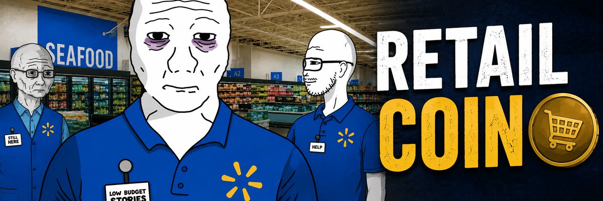 milky100x's tweet photo. RETAIL SHOULD BE SAVED GOING LIVE WITH COOL TEK!

Retail is flooding into the trenches again, buying tops, getting rugged, and losing money.

https://t.co/ozpO9LiyxQ

If we want them to stay, we need to give back.

$RETAIL redistributes 100% of creator fees to holders with negative PnL over the last 30 days.

The bigger the loss, the bigger the reward.