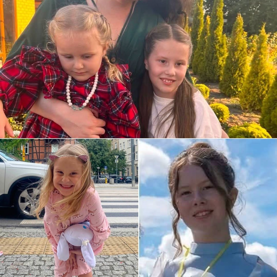 BohuslavskaKate's tweet photo. This is 5-year-old Emilia and 10-year-old Sofia Dvornychenko, Russia killed them in a terrorists attack on girls own home in Sumy on August 4. 🕯💔

Russians struck the family's home with a guided aerial bomb, completely destroying it and killing two children… https://t.co/wSBH038ASi