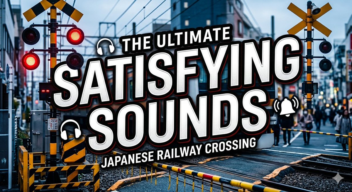 JapanWorldGems's tweet photo. Japanese Railroad Crossing ASMR | Watch till the end 🚧🔊 https://t.co/Wd9pEpHOZ9 @YouTubeより
Japanische Bahnübergänge ASMR | Bis zum Ende ansehen
ASMR Perlintasan Kereta Api Jepang | Tonton sampai akhir
#fumikiri #levelcrossing #railroadcrossing #踏切 https://t.co/2r0QKY9Ctc