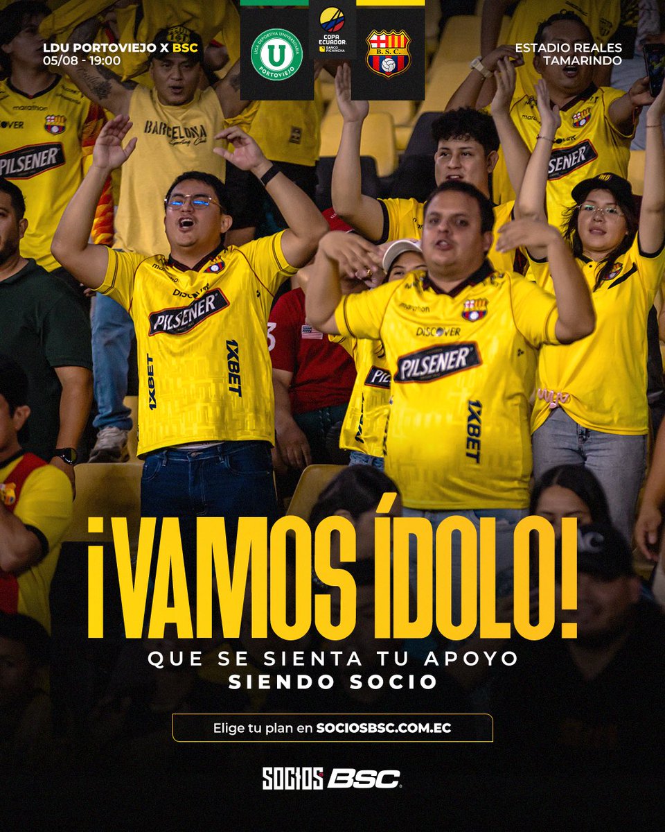 sociosbsc's tweet photo. ¡Vamos Ídolo! 💛
🪪 https://t.co/KSoMtTz077
#BarcelonaMiPasión https://t.co/jPMQxeHIre