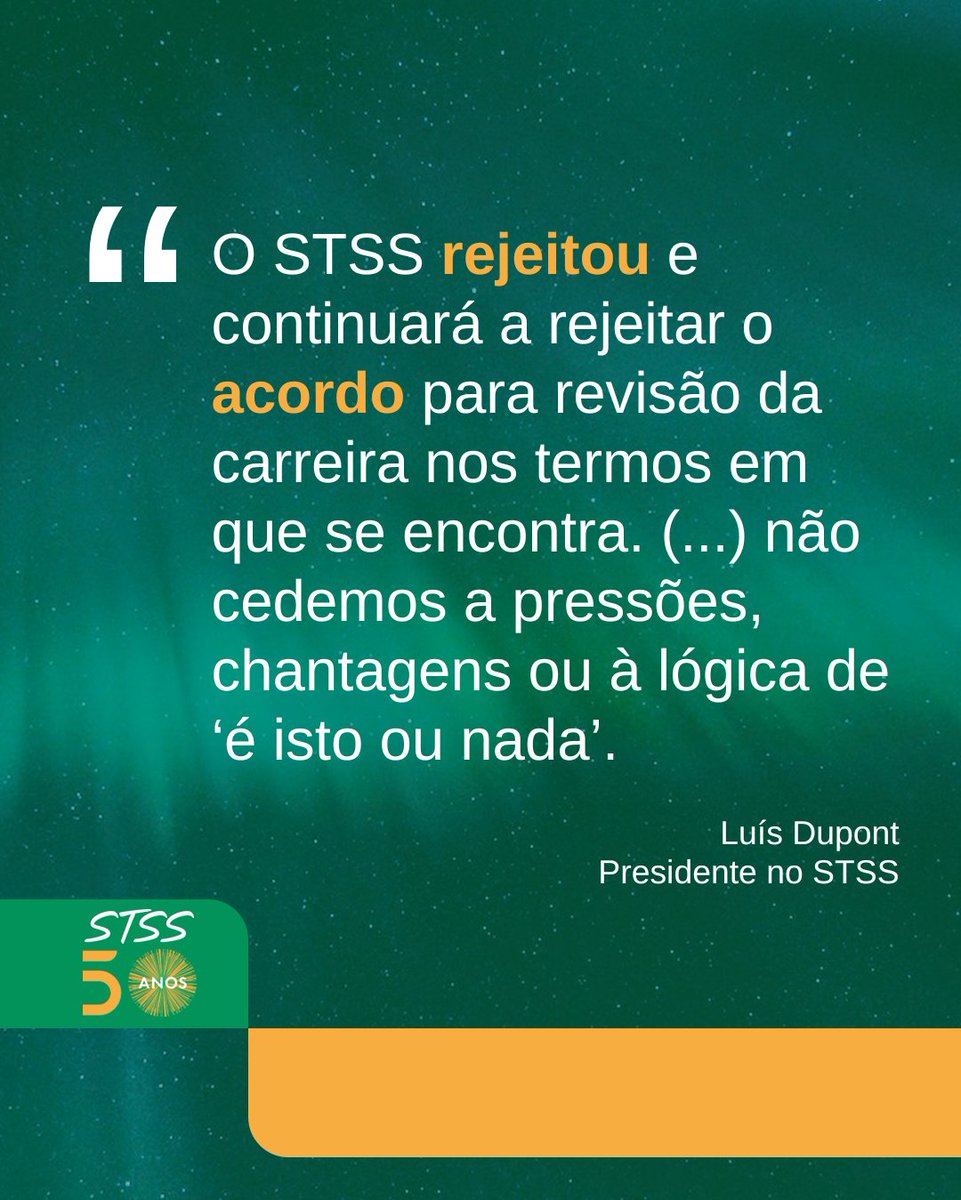 STSS_pt's tweet photo. Somos fiéis ao mandato inequívoco dos nossos associados e não permitiremos que anos de trabalho, avaliação e diferenciação profissional sejam anulados por soluções de recurso. 

👉 https://t.co/ifqtqMy74z

 #UnidadeNaDefesaDosTSDT #PorUmSTSSMaisForte #JuntosConstruimosFuturo https://t.co/mqMOGX6B2b