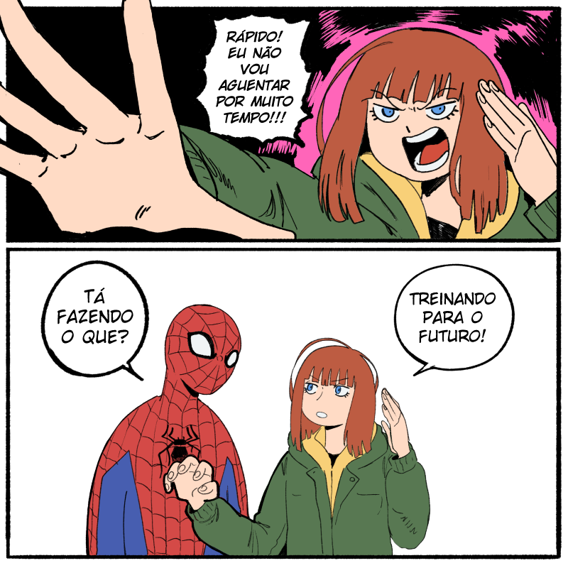wanderjegson's tweet photo. Jean Grey treinando https://t.co/CqmAq5hcpL