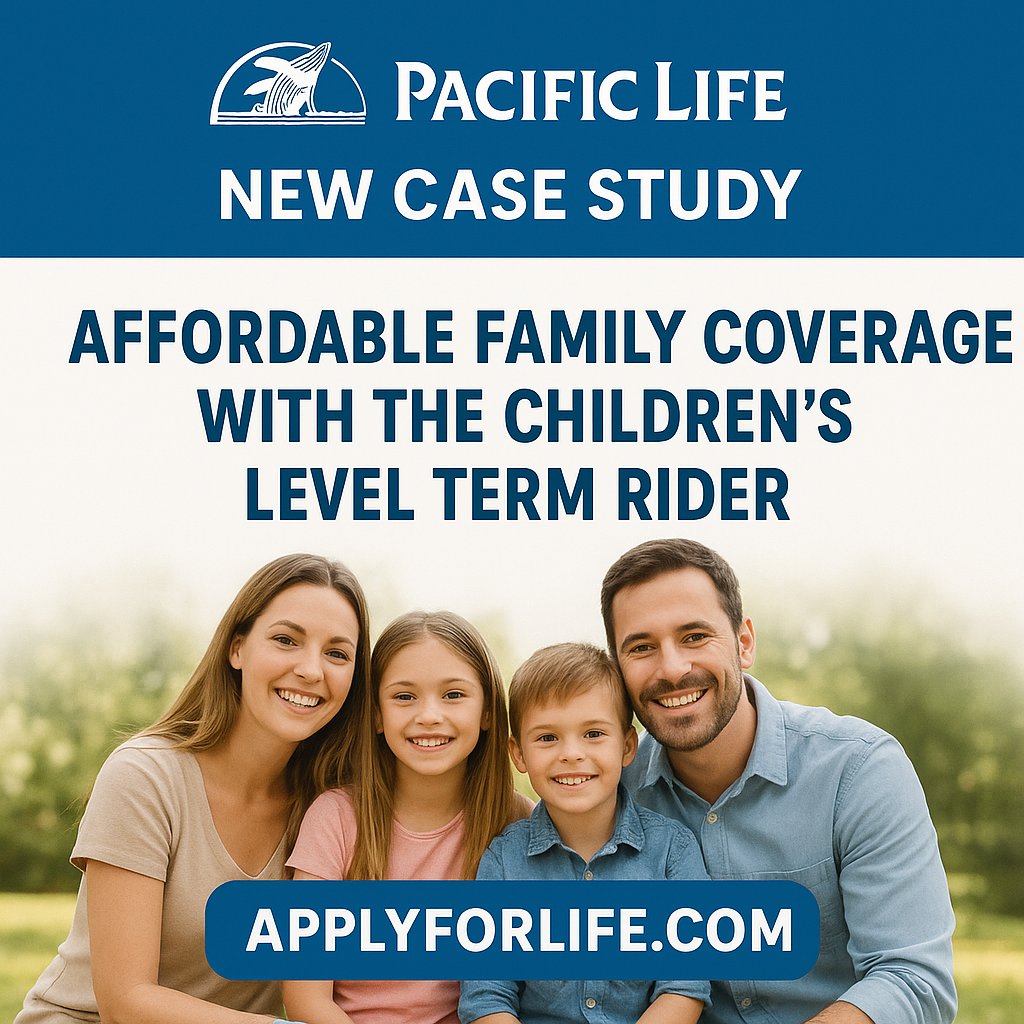 slegatowicz's tweet photo. Check out the latest case study from Pacific Life showcasing affordable family coverage with the Children’s Level Term Rider. Apply now at https://t.co/y6DksQAVMT.   https://t.co/BCDL2YWeSY! 🌟 #Insurance #FamilyCoverage https://t.co/Pk2439zGDO
