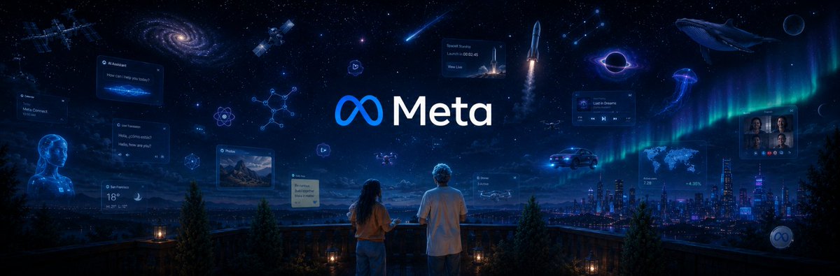 TheRedDevvv's tweet photo. Hey! I've noticed more Meta employees using this header. I spotted the coin in the corner, is it referencing an internal Meta coin or project?

If so, it'd be awesome if you could share your wallet (or a Meta-affiliated Solana wallet). I think it'd generate a ton of organic community attention for Meta.