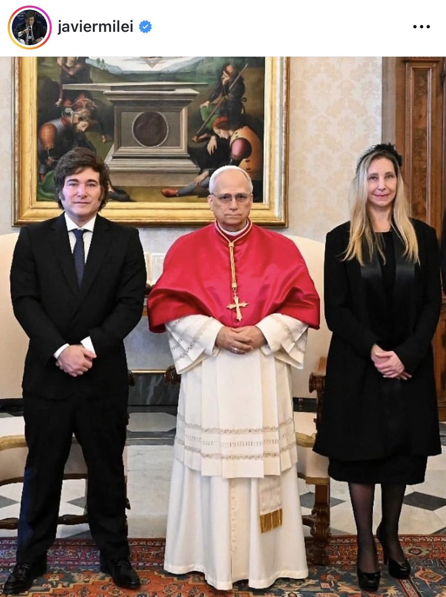 DiegoMac227's tweet photo. 🇦🇷🇻🇦l Gracias a Milei, el Papa León XIV visitará la Argentina del 8 al 11 de noviembre de 2026, en el marco de su primer viaje apostólico a América del Sur. https://t.co/2fknlb82vY