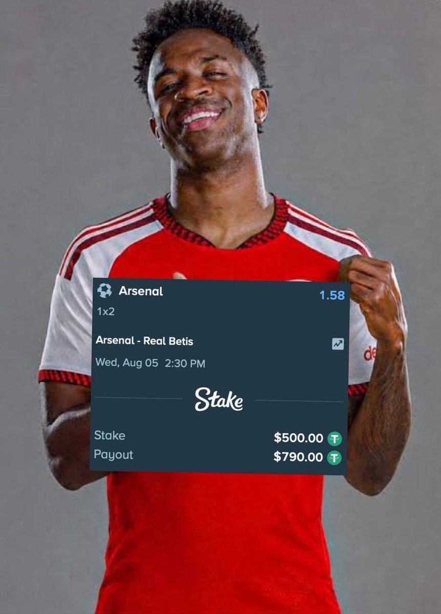 Deezyagain_'s tweet photo. Arsenal will still win without their starboy Vini Jr https://t.co/A53ZKvzUQu