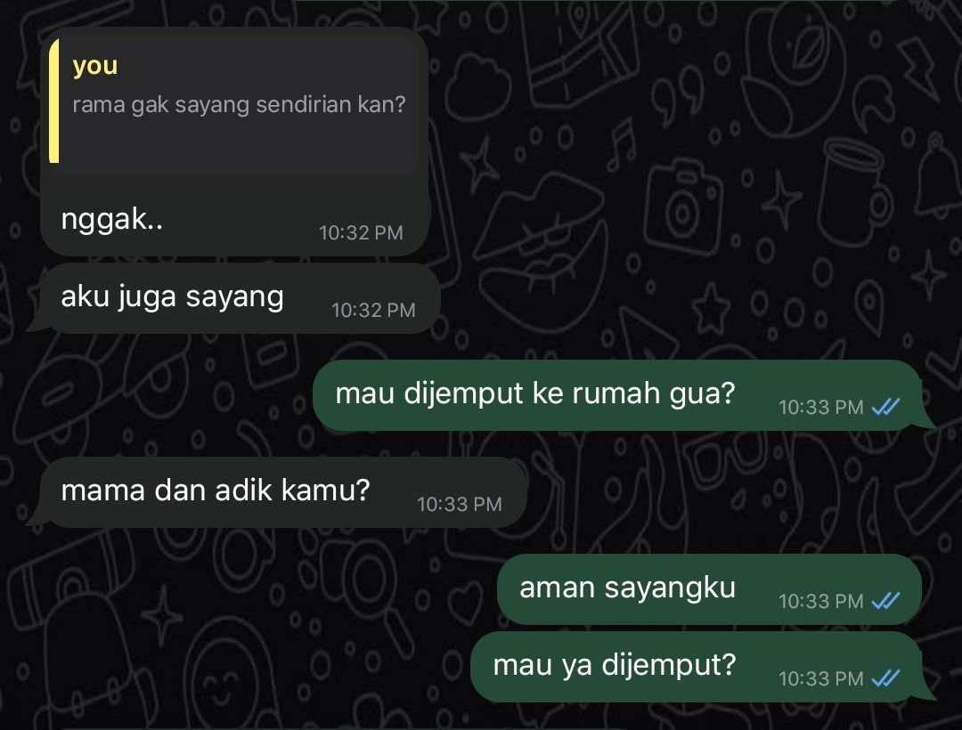 Bougenvilleas's tweet photo. 168. datang sendiri https://t.co/3ACyT76tlK
