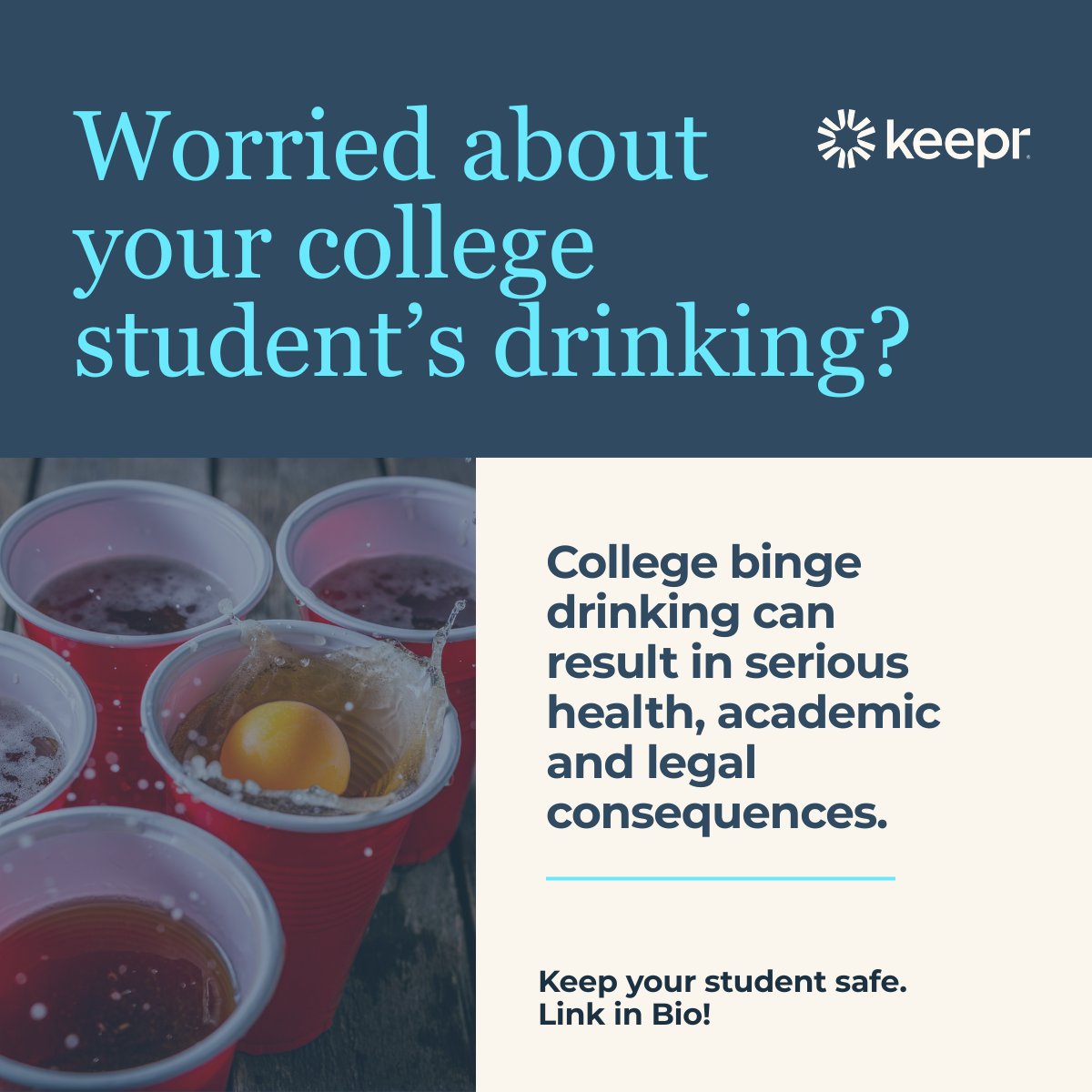 YourKeeprSafety's tweet photo. College students don't need more lectures about alcohol. Instead, they need practical strategies and accountability tools that actually reduce risky behavior. Read more, link in bio. https://t.co/iuJPzD6Ewg