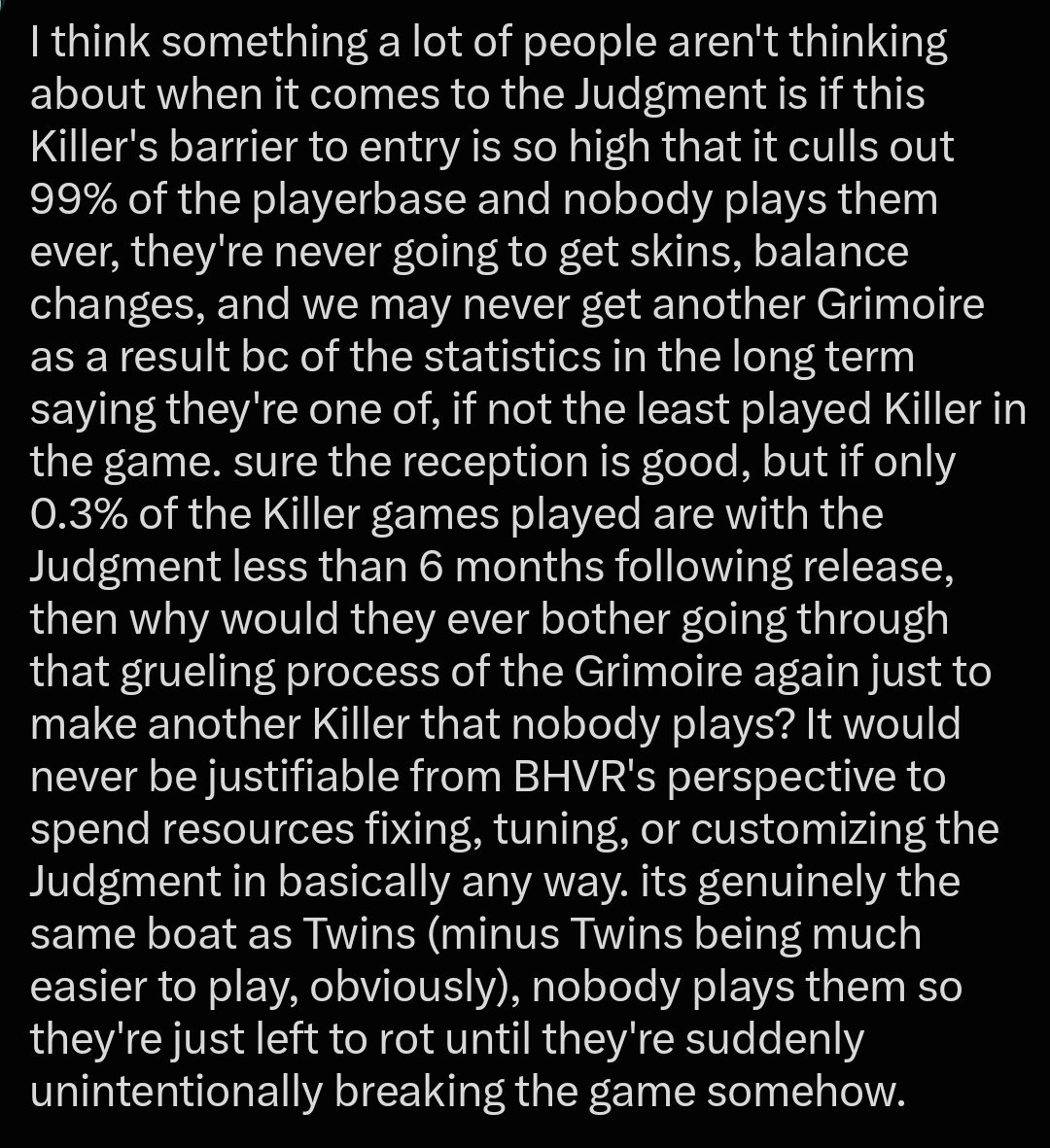 BaysideBebop's tweet photo. Some food for thought on people saying Judgment doesn't need to be more accessible *at all.* https://t.co/M3jMYhnlwr