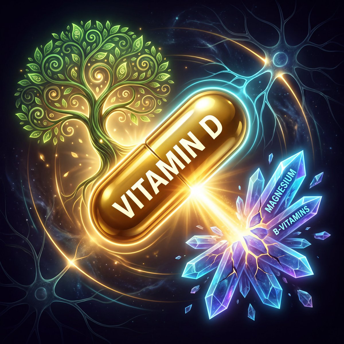 EKtwit1's tweet photo. More Vitamin D isn't always better. 🧵

While crucial for sleep, immunity, and bone health, pushing your blood levels way past the "sweet spot" can trigger a surprising biological backfire.

1/ The sweet spot for Vitamin D is 100–150 nmol/L (40–60 ng/mL). Below 50 nmol/L spikes your risk for poor sleep and fatigue. But mega-dosing way past 150 nmol/L offers no extra benefits—and burns through key cofactors.