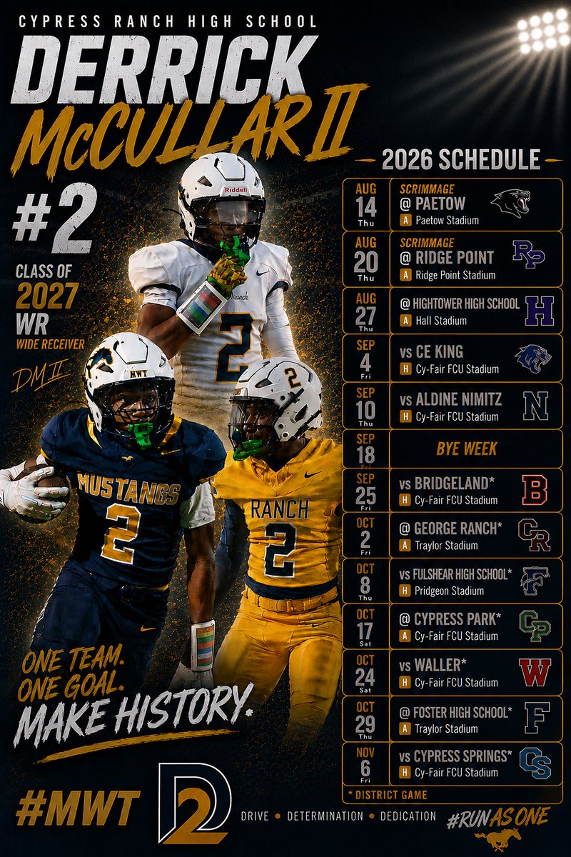 diggymc2's tweet photo. New season, same goal.

Locked in.

#WR #txhsfb #Classof2027

@CyRanchFB @MickensJay @chaseK_52 @TheProtectUCrew @Madisonlamb99 @JayArnoldTX https://t.co/XULMSmtFXF