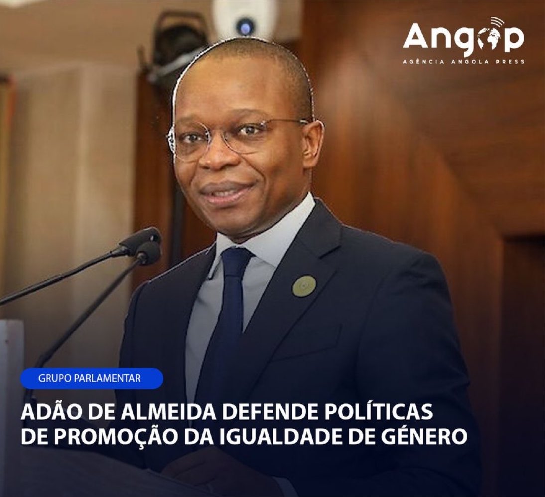 AngolaAgorf3's tweet photo. O presidente da Assembleia Nacional, Adão de Almeida, defendeu, em Luanda, o reforço das políticas de promoção da igualdade de género, combate à violência contra a mulher e eliminação das práticas de mutilação genital feminina e casamentos precoces - https://t.co/cPb003DUKZ… https://t.co/dcsviDEyJc